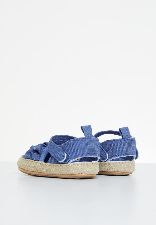 Pop Candy - Baby espadrille - denim blue
