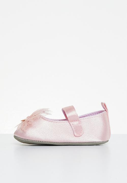 Pop Candy - Baby pump with bow - pink