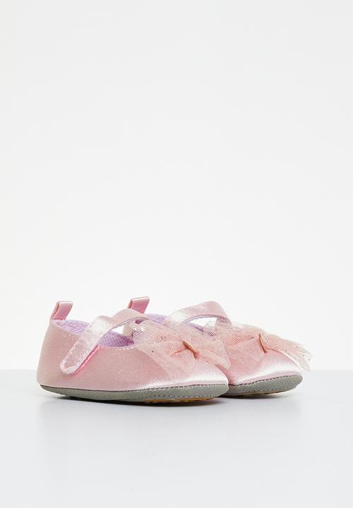 Pop Candy - Baby pump with bow - pink