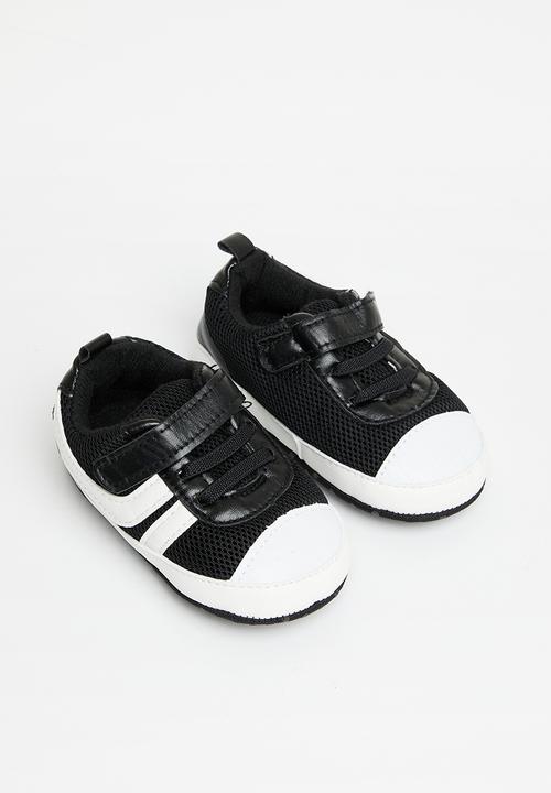 Pop Candy - Baby soft sole sneaker - black