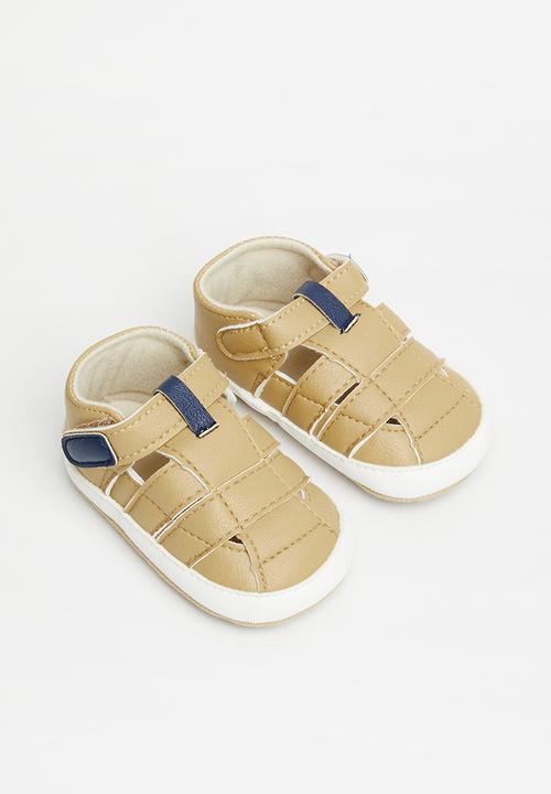 Pop Candy - Baby cage shoe - beige