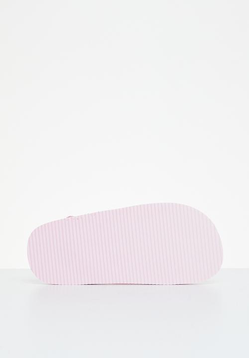 Pop Candy - Printed mermaid flip flop - pink