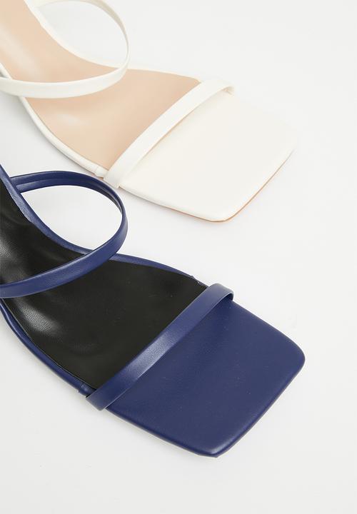 edit - Samira wedge mule - navy