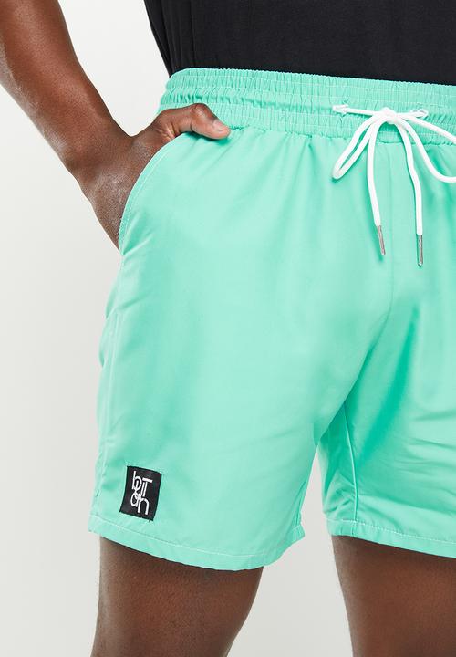 Butan - Classic connections beach shorts - aqua marine