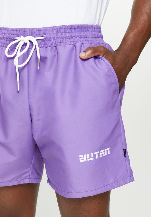 Butan - Classic connections beach shorts - lavender