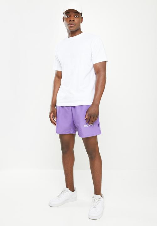 Butan - Classic connections beach shorts - lavender