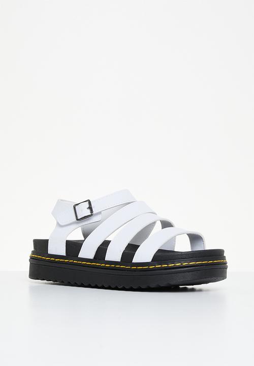Madison® - Collins chunky tie sandal - white