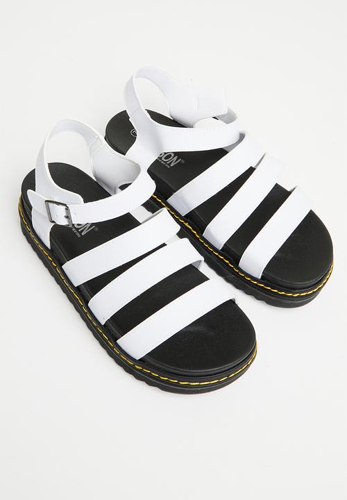 Madison® - Collins chunky tie sandal - white