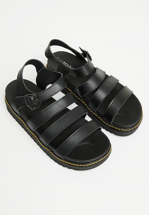 Madison® - Collins chunky tie sandal - black