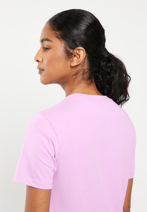 adidas Performance - W blt2 performance short sleeve tee - bliss lilac & white