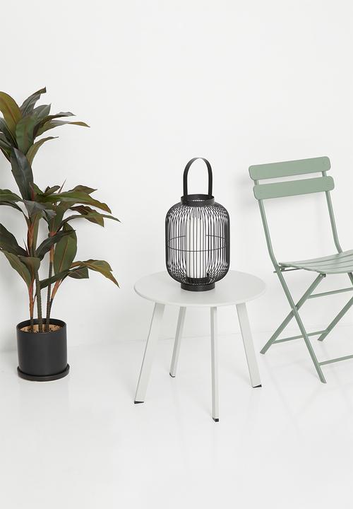 H&S - Round outdoor table - light grey