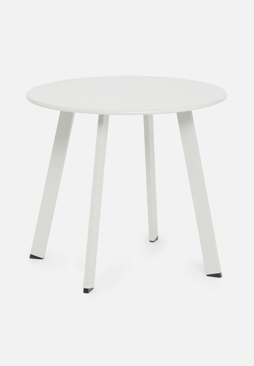 H&S - Round outdoor table - light grey