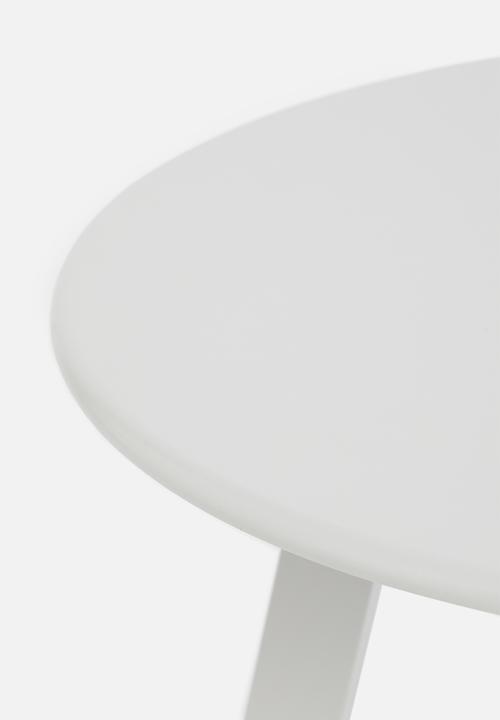 H&S - Round outdoor table - light grey