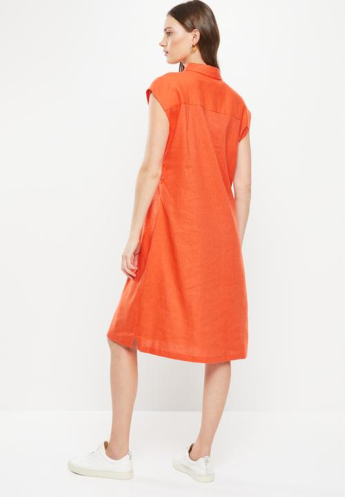 AMANDA LAIRD CHERRY - Glen tunic - orange