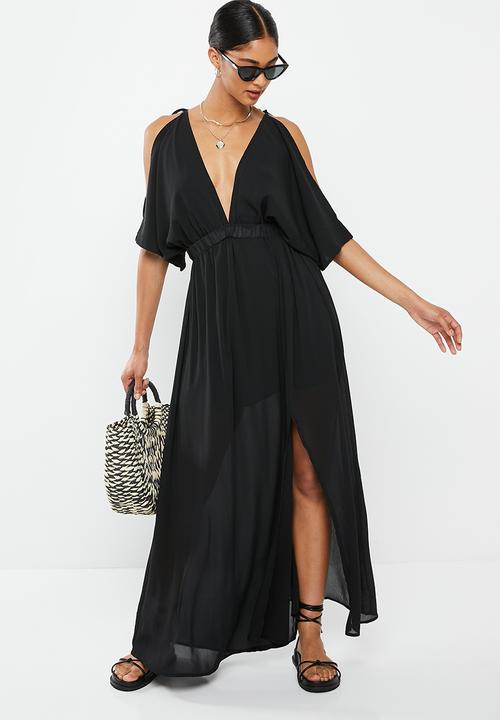 dailyfriday - Cut out maxi dress - black