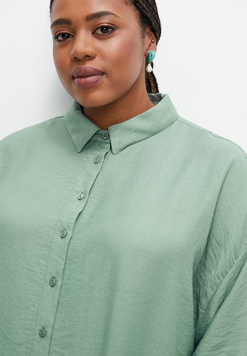 edit Plus - Longline shirt - sage