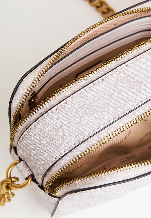 GUESS - Rossana mini crossbody flap - dove 
