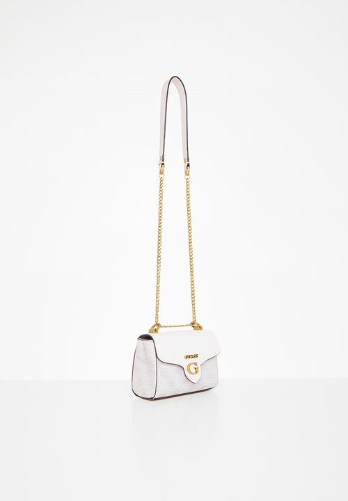 GUESS - Rossana mini crossbody flap - dove 