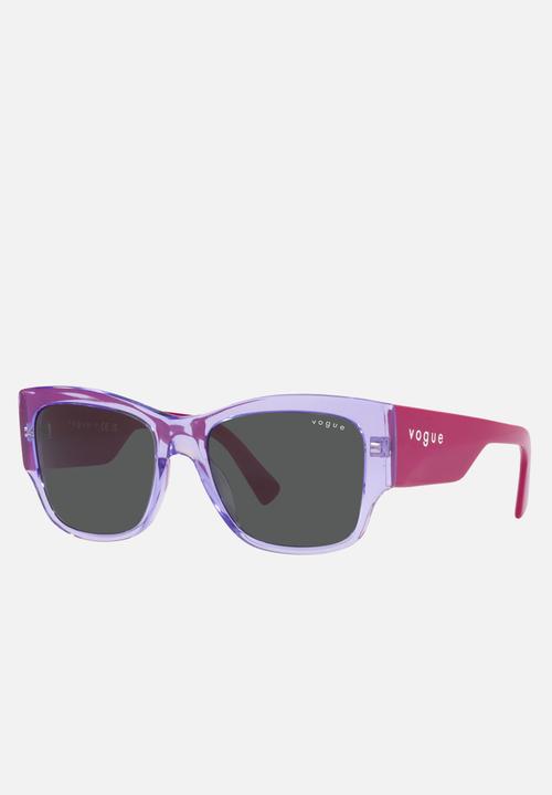 Vogue Eyewear - Vogue forerunner 0vo5462s 54 sunglasses- transparent lilac
