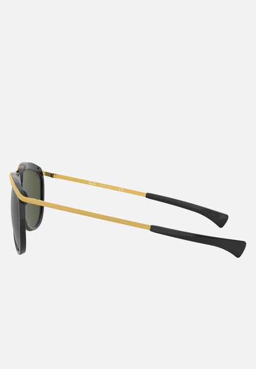 Ray-Ban - Olympian aviators - green