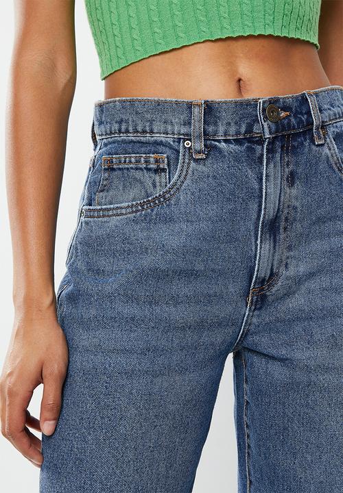 Cotton On - Loose straight jean - artic blue
