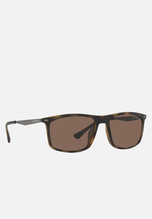 Emporio Armani - Emporio Armani 0ea4168 56 essential leisure sunglasses - havana