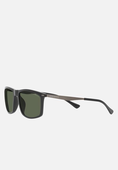 Emporio Armani - Emporio armani 0ea4171u 57 modern sunglasses - matte havana