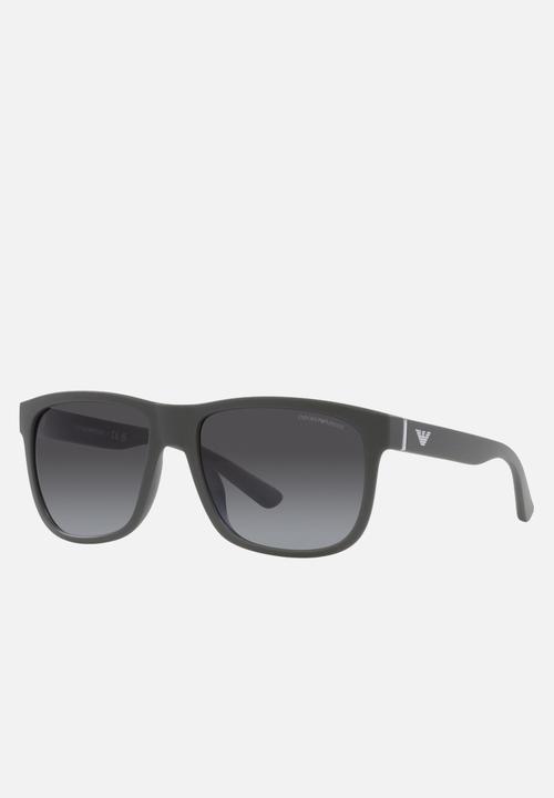 Emporio Armani - Emporio armani 0ea4171u 57 modern sunglasses - shiny black