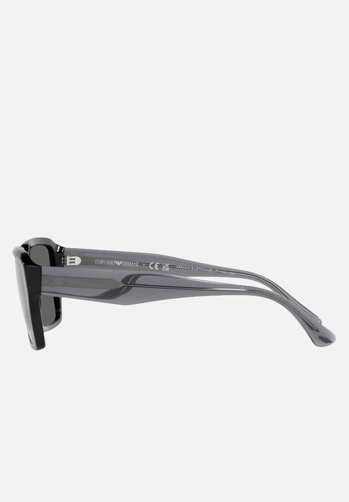 Emporio Armani - Emporio Armani 0ea4182u 57 modern sunglasses - matte grey
