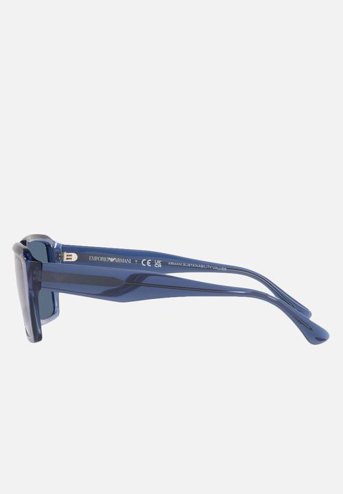 Emporio Armani - Emporio Armani 0ea4186 58 essential leisure sunglasses - shiny black