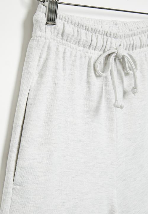 Superbalist - Printed sweat short - ice melange