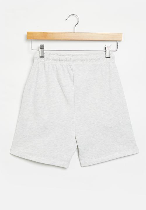Superbalist - Printed sweat short - ice melange