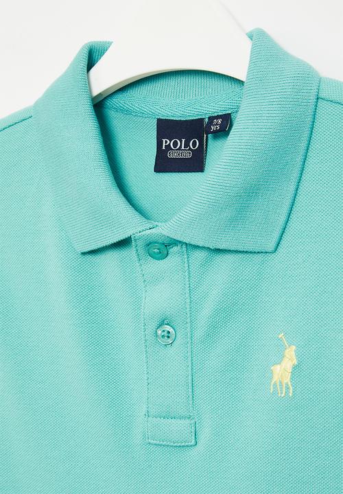 POLO - Boys classic ss golfer - blue
