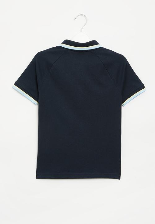 POLO - Boys raglan sleeved golfer - navy