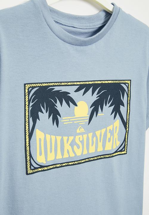 Quiksilver - Sunset lines short sleeve - blue