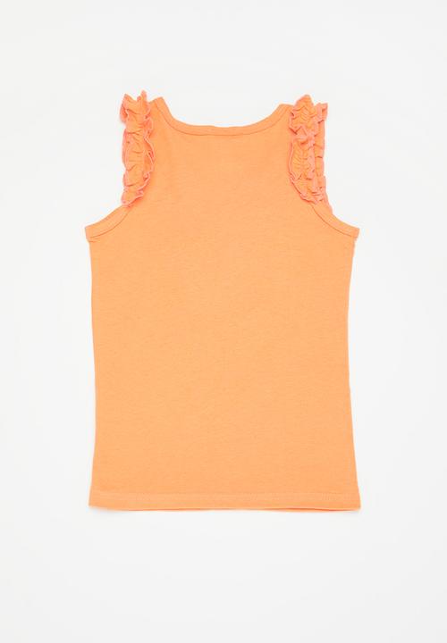 Character Group - Snoopy 2 pack tee & vest - yellow & peach 