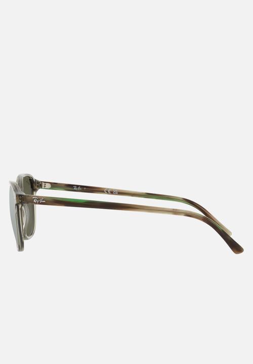 Ray-Ban - Ray-ban evolution 0rb2193 53 sunglasses-transparent green