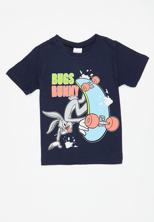 Character Group - Looney tunes 2 pack tee - pink & navy 