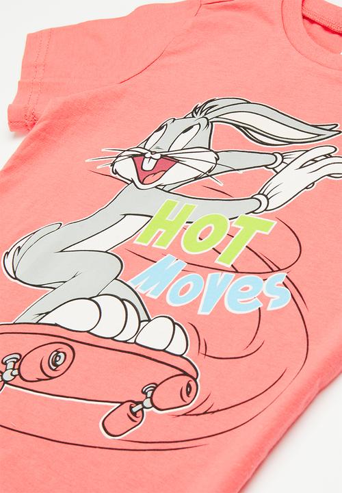 Character Group - Looney tunes 2 pack tee - pink & navy 