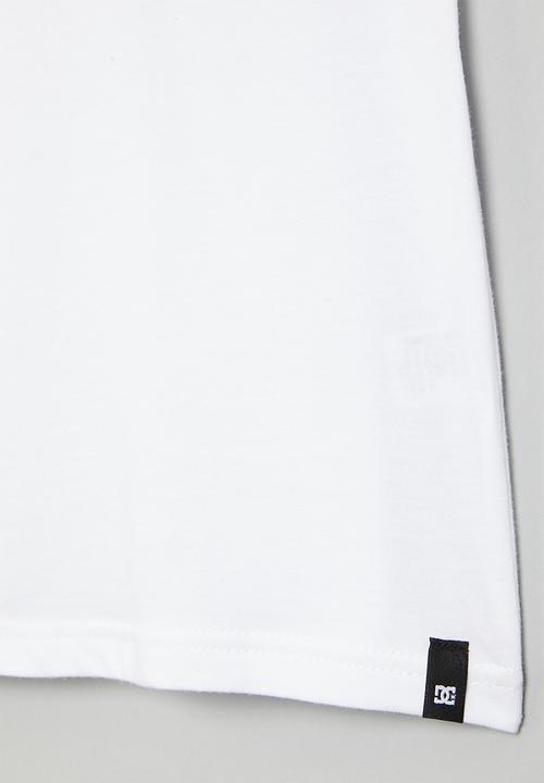 DC - Star drip drop short sleeve boy - white