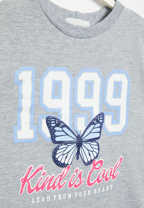 Superbalist - Graphic t-shirt - ice melange