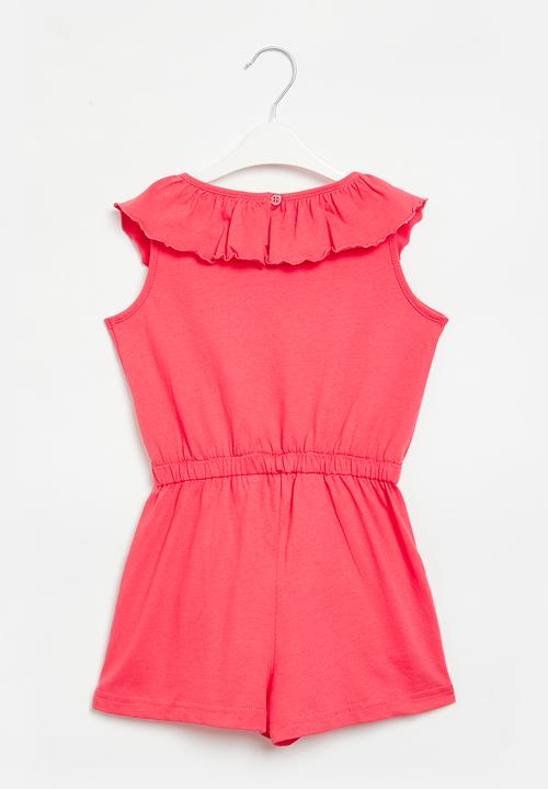 Superbalist - Girls summer playsuit - red
