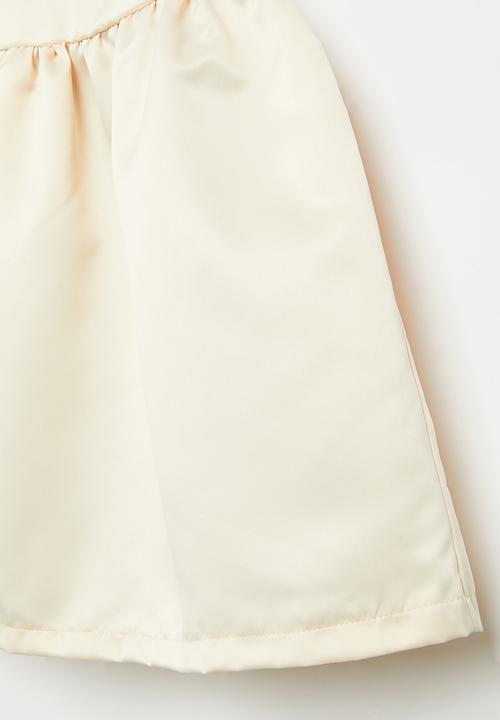 Superbalist - Puff sleeve occasion dress - cream