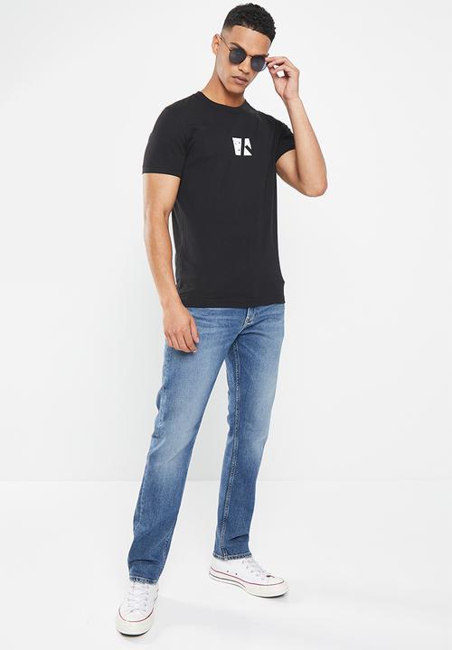 Calvin Klein - Small center box tee - ck black