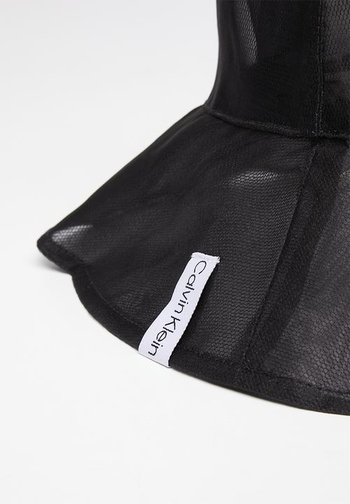 Calvin Klein - Light organza hat - ck black