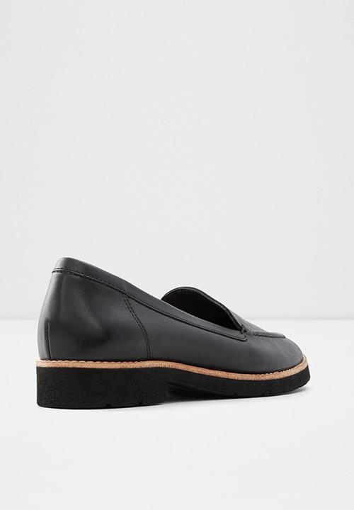 ALDO - Rheildanflex leather loafer - black