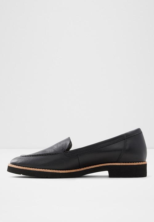 ALDO - Rheildanflex leather loafer - black