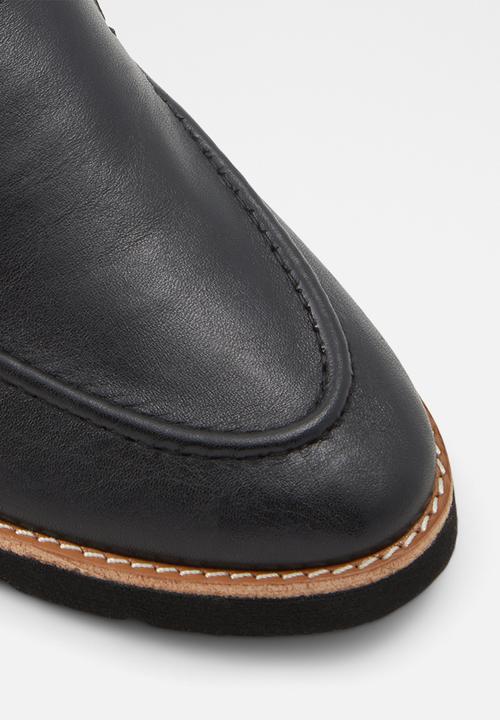 ALDO - Rheildanflex leather loafer - black