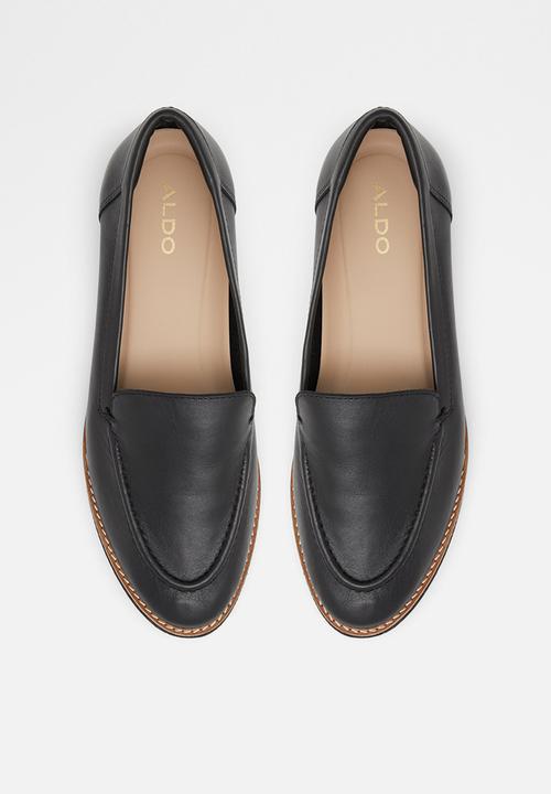 ALDO - Rheildanflex leather loafer - black
