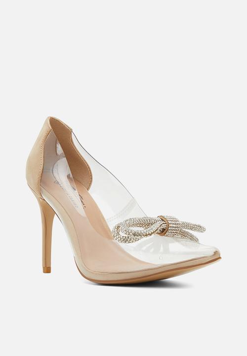 Call It Spring - Crystalline court heel - clear